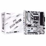 ASRock B550M Pro SE AM4 DDR4 SATA 6Gb/s 1 PCIe 4.0 x16 Micro ATX Motherboard