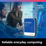 Disco Duro WD Blue 2 TB 3.5" SATA 6Gb/s 7200 RPM Caché 256 MB