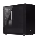Gabinete CORSAIR Carbide Series 678C Black EATX vidrio templado silencioso 3 fans incluidos CC-9011167-WW