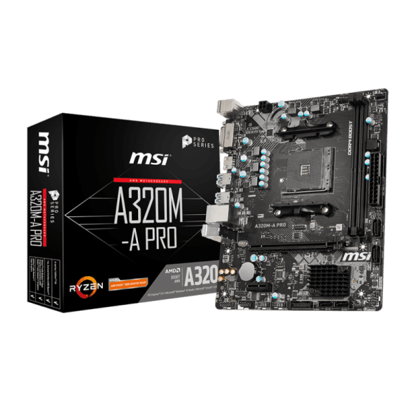 ASUS PRIME A520M-A II/CSM AMD AM4 Ryzen 5000 Micro ATX M.2 Support DP/HDMI D-Sub