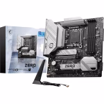 MSI B760M PROJECT ZERO Wi-Fi 6E LGA 1700 SATA 6Gb/s LGA1700 DDR5 Back Connect Design mATX