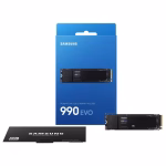 SAMSUNG SSD 990 EVO 2TB, PCIe 5.0 M.2 2280, Seq. Read Speeds Up-to 5,000MB/s (MZ-V9E2T0B/AM)